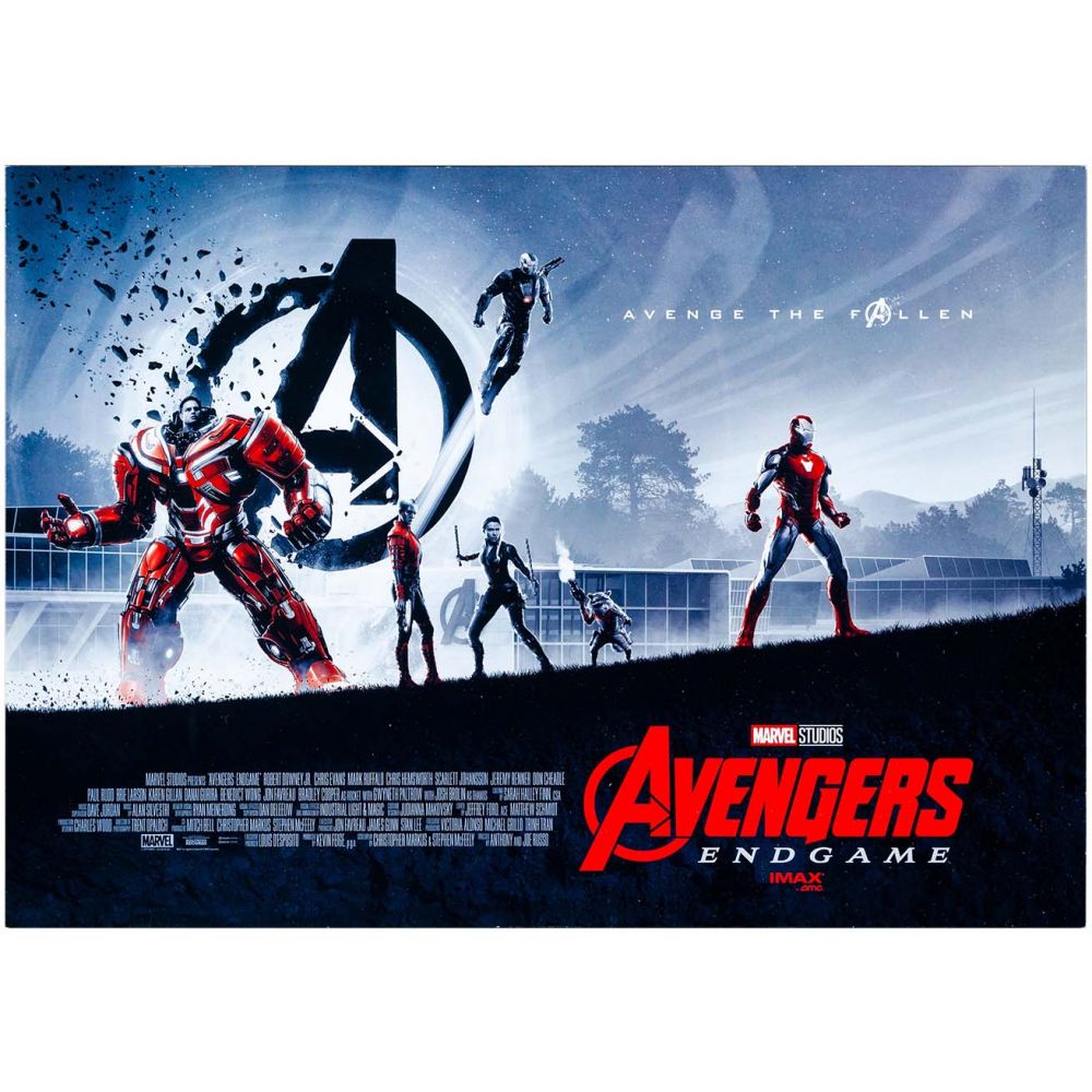 Walt Disney Studios, "Avengers: Endgame Advanced 1 Cast Version", 2019  Rolled AMC IMAX Mini Posters, Very Fine/Near Mint, 15.5 x 11, #53029 - Rare  Collectibles TV