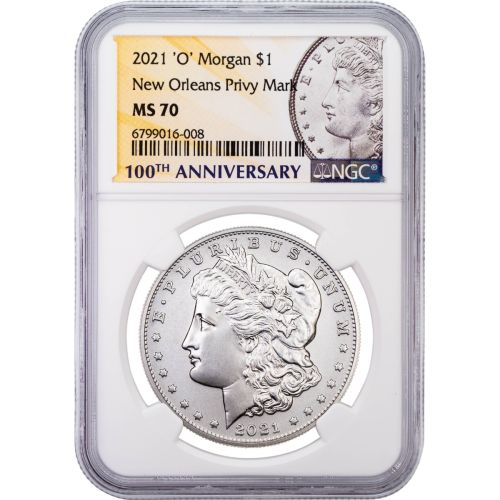 $1 2021-O Morgan Dollar NGC MS70 