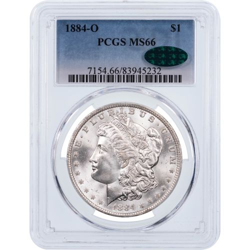 $1 1884-O Morgan Dollar NGC/PCGS MS66  