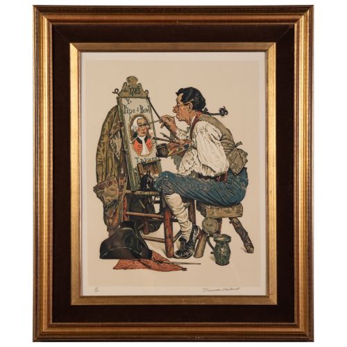Norman Rockwell, "Pipe and Bowl"