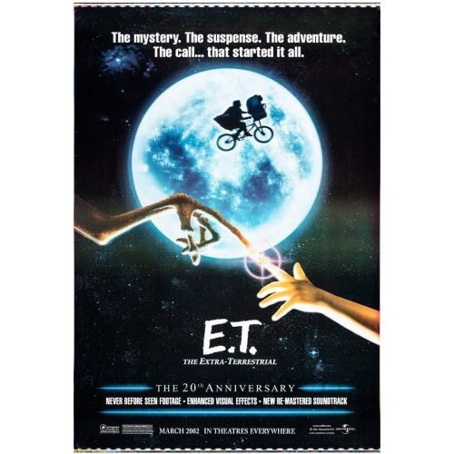 Universal, "E.T. The Extra-Terrestrial 20th Anniversary", 1982 Lenticular One Sheet
