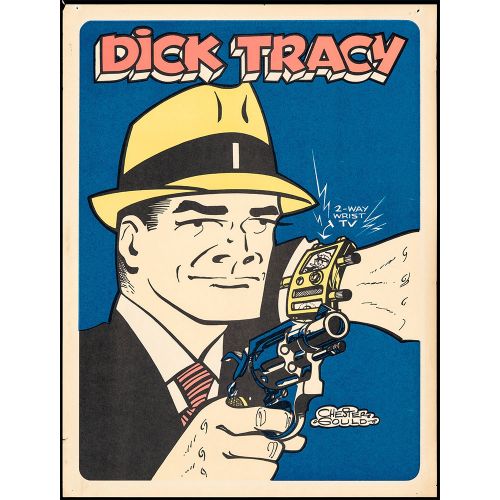 Vintage Movie Poster 'Dick Tracy', 1975