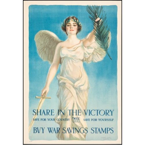 WW1 Share In The Victory Buy Savings Stamps