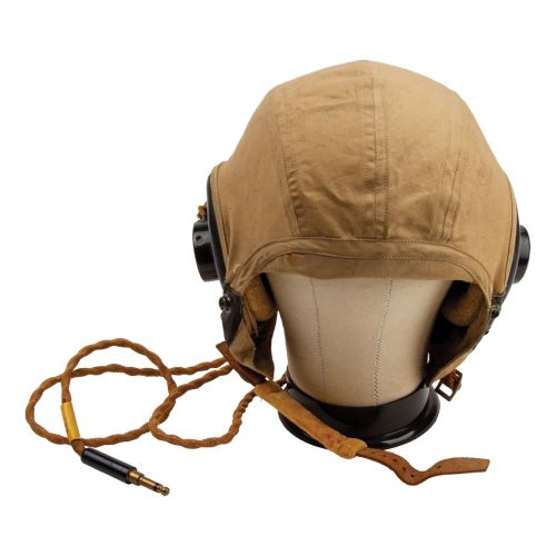 WWII AN-H-15 Summer Flight Helmet