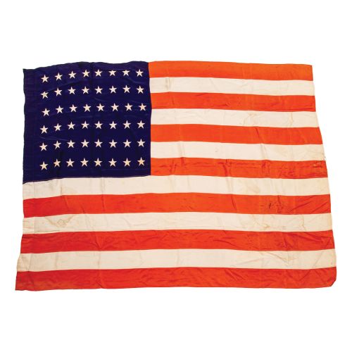 Vintage 48 Star American Flag 